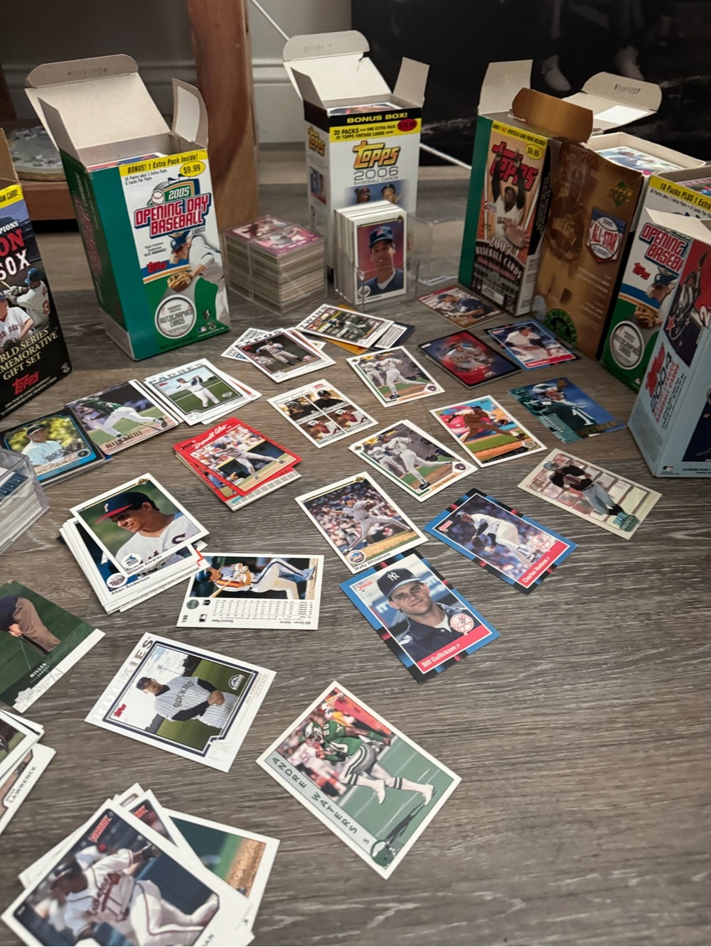 Multiple brands Baseball Card Lot - few other sports cards as well